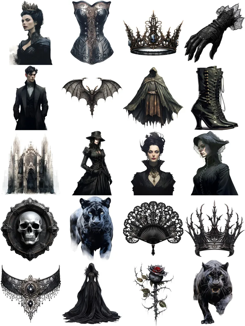 The Dark Queen Stickers artigianato e adesivi per Scrapbooking giocattoli per bambini libro adesivo decorativo cancelleria fai da te