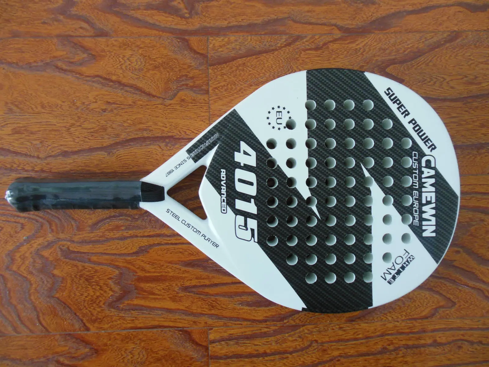 New Carbon and Glass Fiber Padel Tennis Racket Soft Face Paddle Tennis Racquet with Bag Cover Rackets for Padel