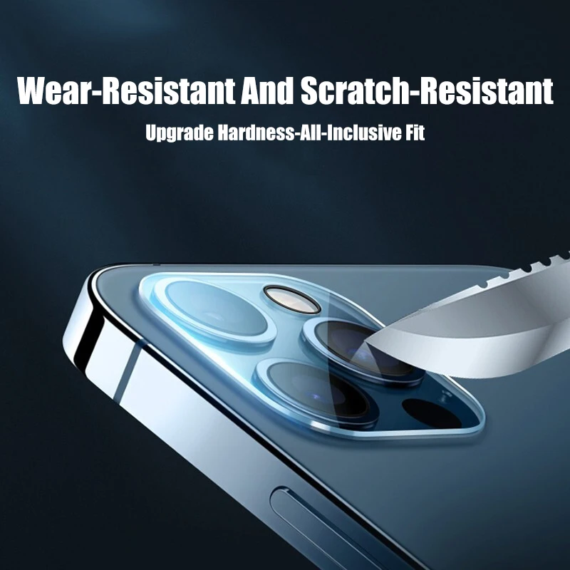 4Pcs Full Cover Protective Glass for Iphone 11 12 13 Pro XS Max Camera Protector for Iphone X 11pro Max 12 13 Mini Lens films