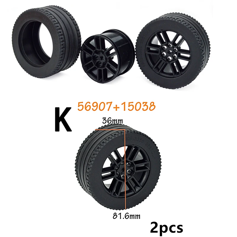 

Конструктор автомобильный Techical, 2 шт., совместимый с 15038, 56907 дюйма