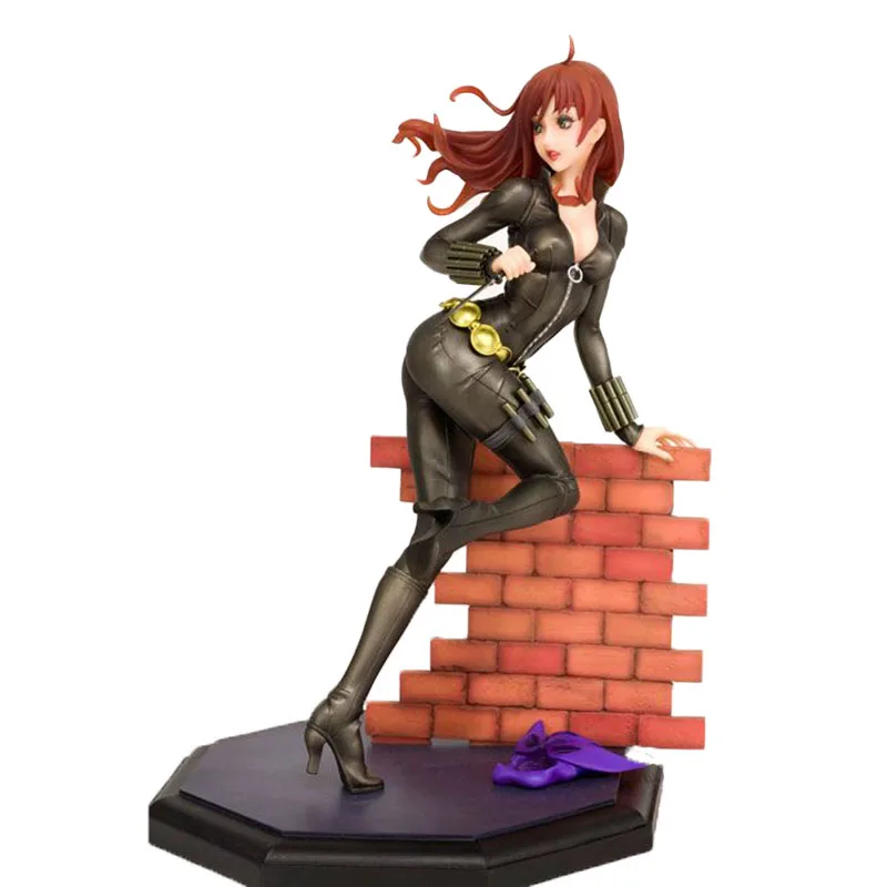 

In Stock Original Kotobukiya Black Widow Avengers Alliance CD Wars 1/7 23cm Authentic Collection Model Animation Character