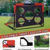 Football Goal Portable 2-in-1 Football Net 5