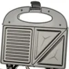 Electric Sandwich Maker with Non-Stick Plates Waffle Maker 2-IN-1 Cooking Breakfast Machine Grilled Cheese Tuna Melts Snacks 5