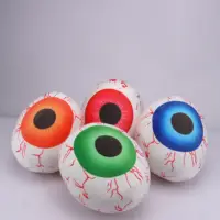 4 Style 23cm Simulated Eyeballs Plush Toys Stuffed Plush Pillow Creative Sofa Pillow Cushion for Children Gifts Halloween Decor 1