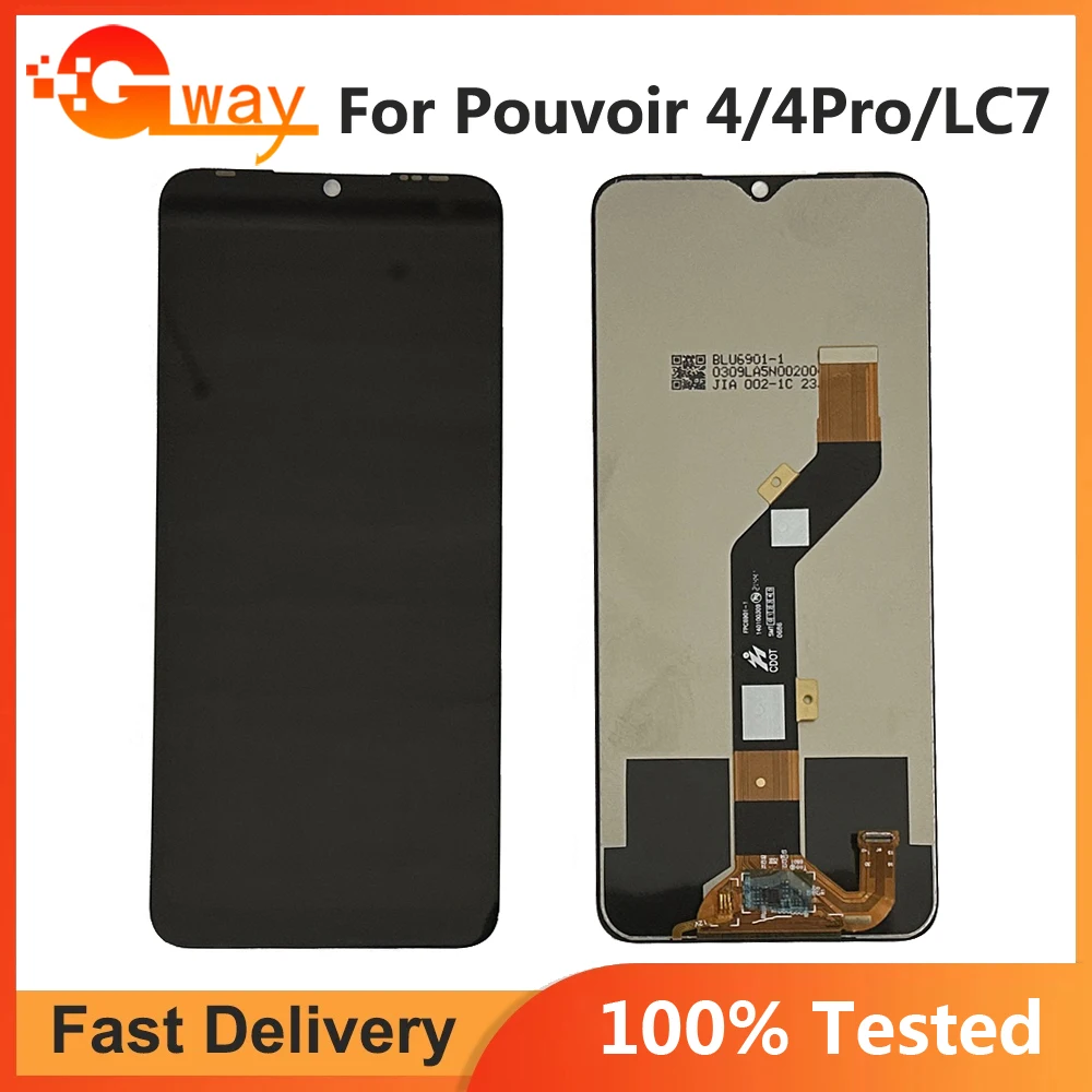 

7.0" Tested For Tecno Pouvoir 4 LC7 LCD Display Touch Screen Digitizer Assembly Replacement For Tecno Pouvoir4 Pro LC8 Display