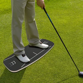 Golf Swing Trainer Pressure Plate, Improve Weight Shift Balance,Training Aid for Increased Control, Teaching Tool for Practice