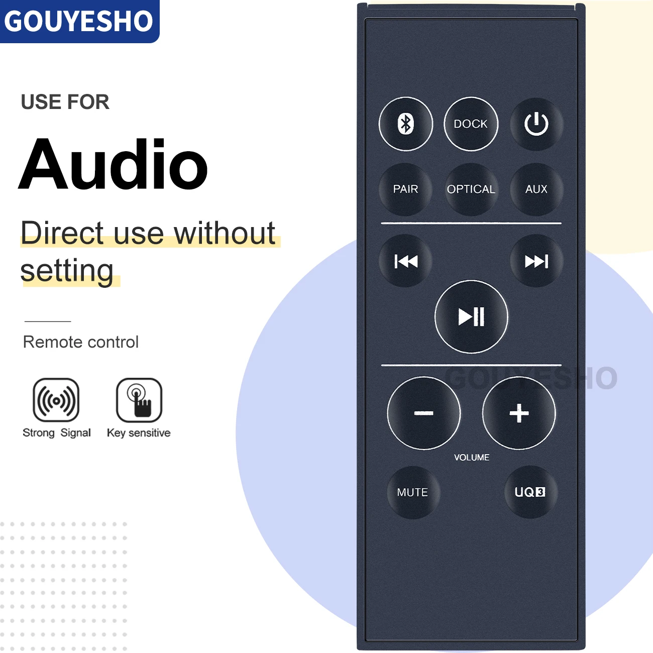

New Remote Control For Soundfreaq Sound Platform SFQ-03 Wireless Bluetooth Speaker SFQ-02RB SFQ-02LRB