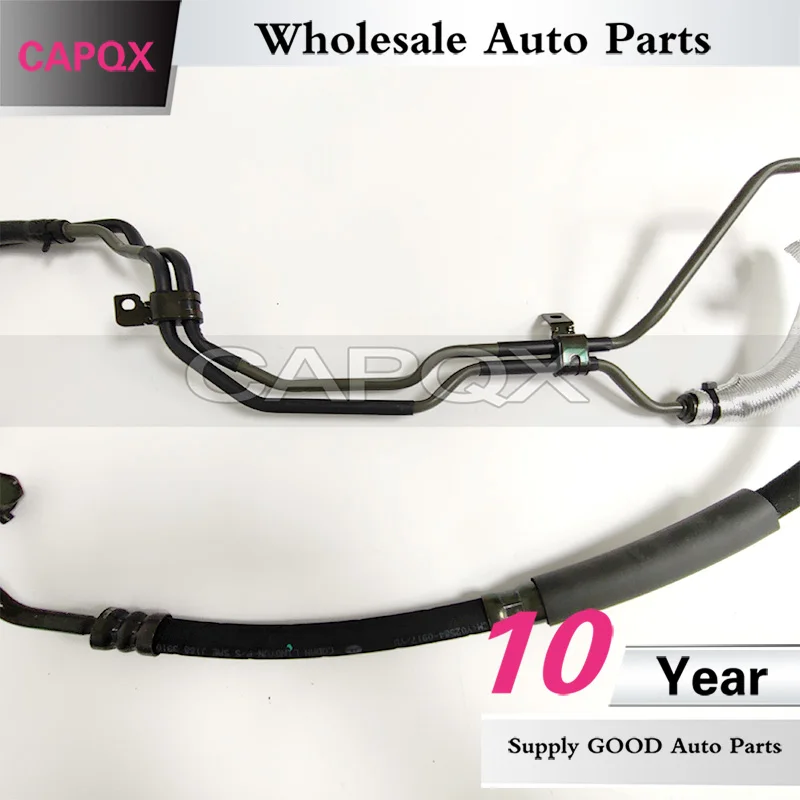 Sunsong Power Steering Pressure Line Hose Assembly - Pump To Hydroboost-3402417 - The Home Depot
