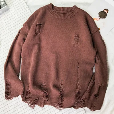 turtleneck sweater Men and women street wear hip hop pullovers pullovers fashion men's winter clothing oversized sweaters