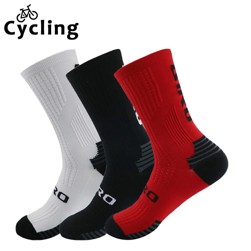 New Sports Compression Cycling Socks Men Professional Racing Mountain