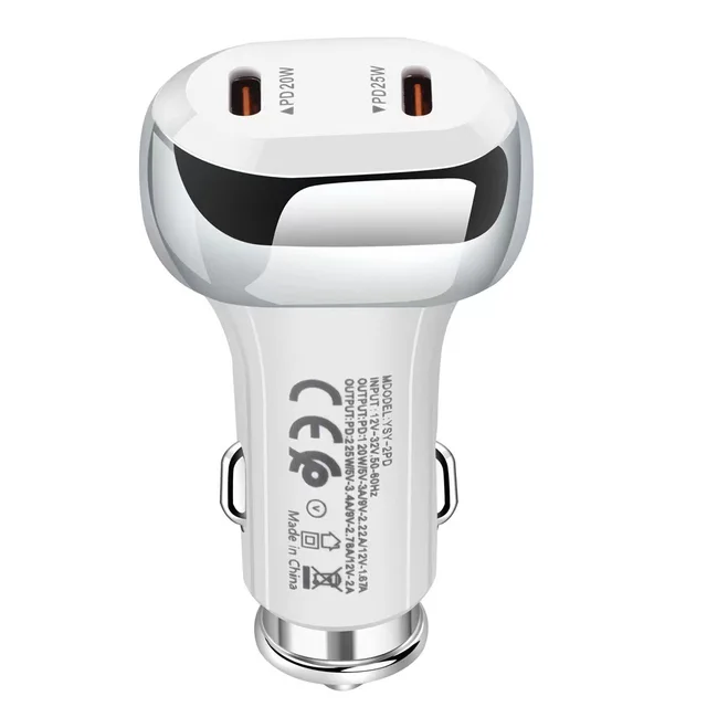 The Versatile and Efficient 45W Dual USB C Car Charger