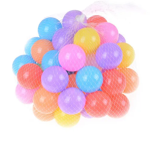 10pcs/lot Eco-Friendly Colorful Soft Plastic Water Pool Ocean Wave Ball Baby Funny Toys Stress Air Ball Outdoor Fun Sports 100pcs outdoor sport ball colorful soft water pool ocean wave ball baby children funny toys eco friendly stress air ball