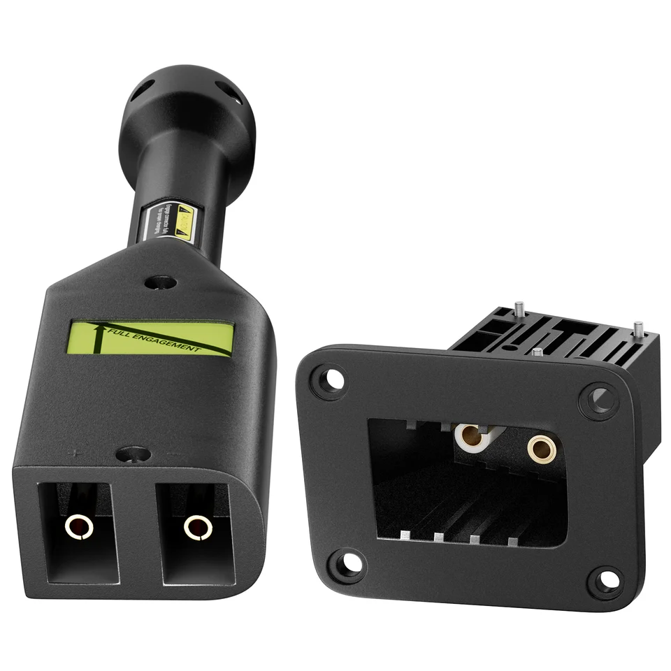 Dr.Acces EZGO 36V Powerwise Charger Receptacle & Plug Set - Replacement For Medalist & TXT (98+) DCS/PDS
