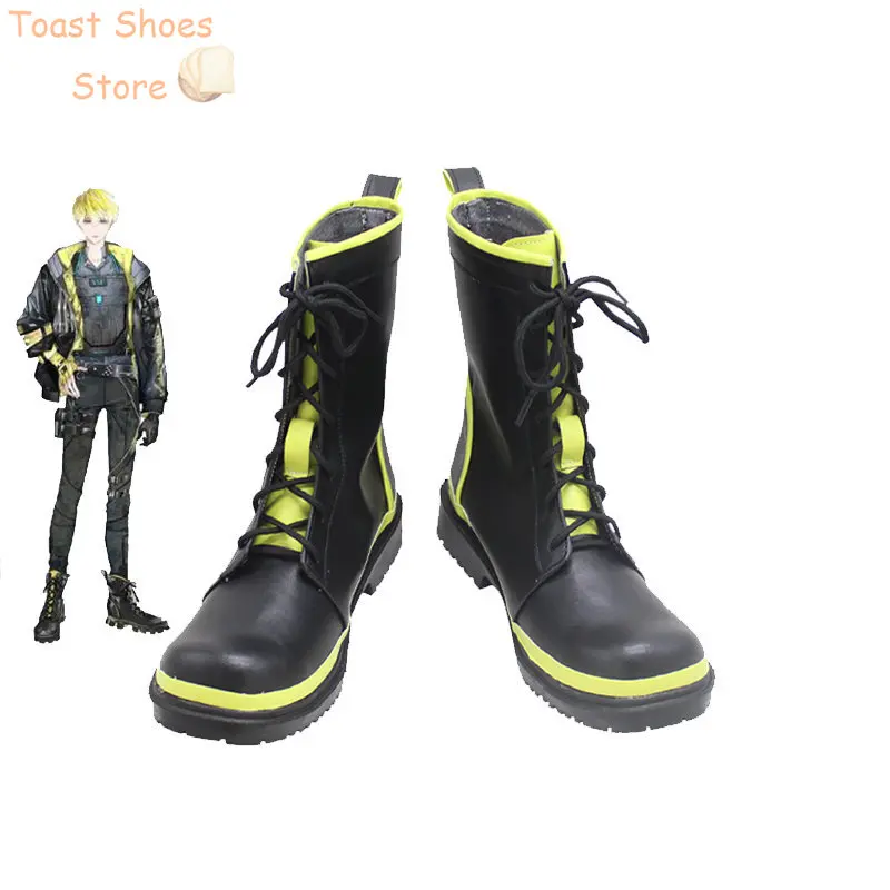 

Sonny Brisko Cosplay Shoes Hot Vtuber Cosplay Boots PU Leather Shoes Halloween Carnival Prop Costume Prop