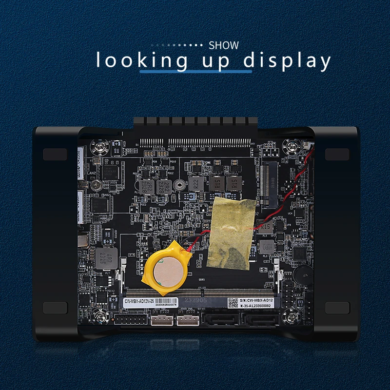 CWWK Magic Computer N100 Small host pcie x8 slot 4NVME DIY players' new favorite 3D printing 6