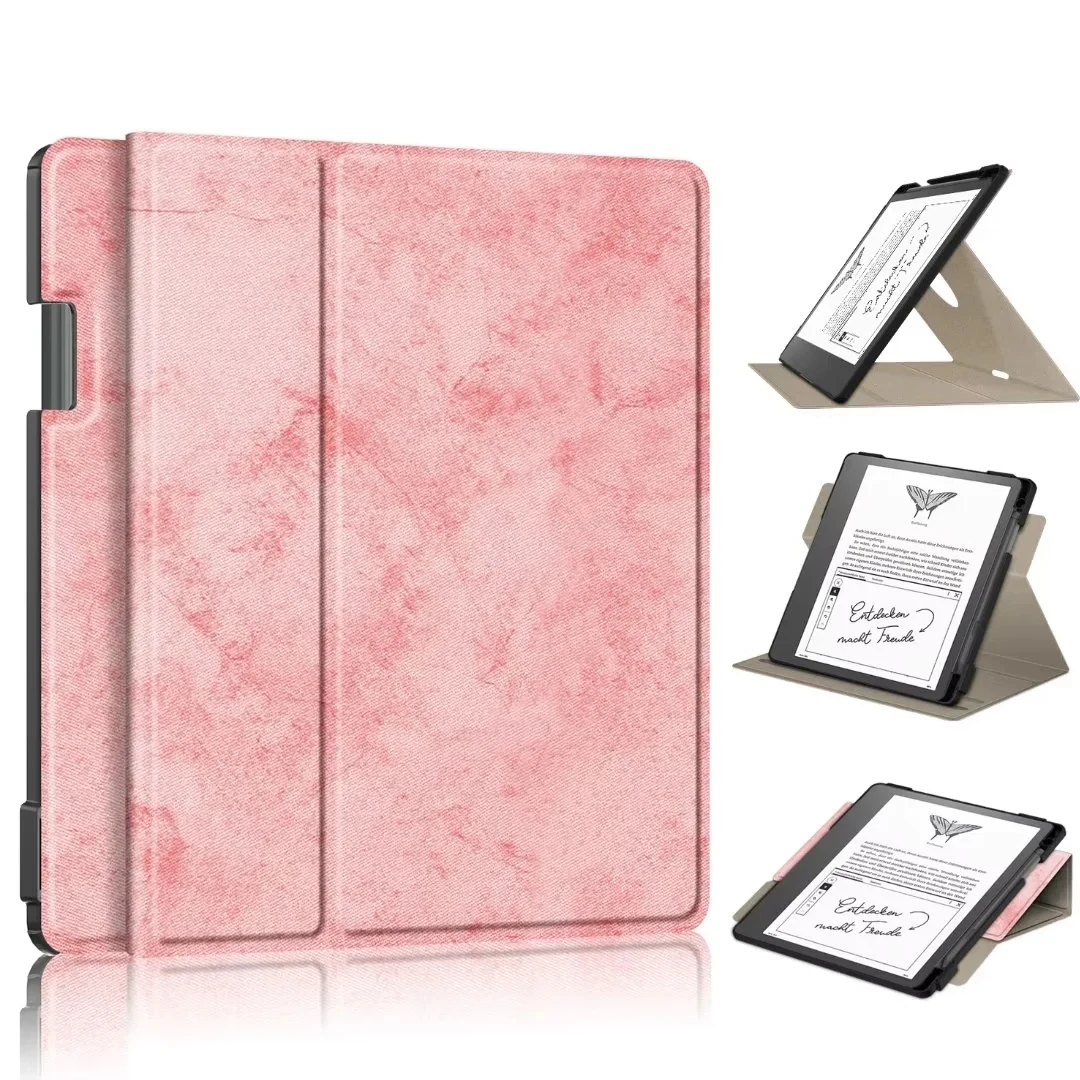 Custodia A Rotazione 360 Per Amazon Kindle Scribe 10.2 2022 Custodia Per Tablet Con Supporto In Pelle Pu Per Kindle Scribe Custodia Protettiva Da 10.2