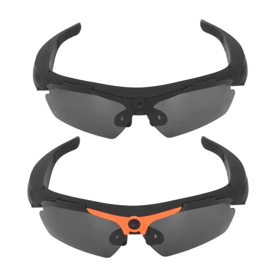 Camera Glasses Video Sunglasses 1080P Full HD Video Recording Shooting Camera Glasses for Cycling Driving Hiking Fishing Hunting