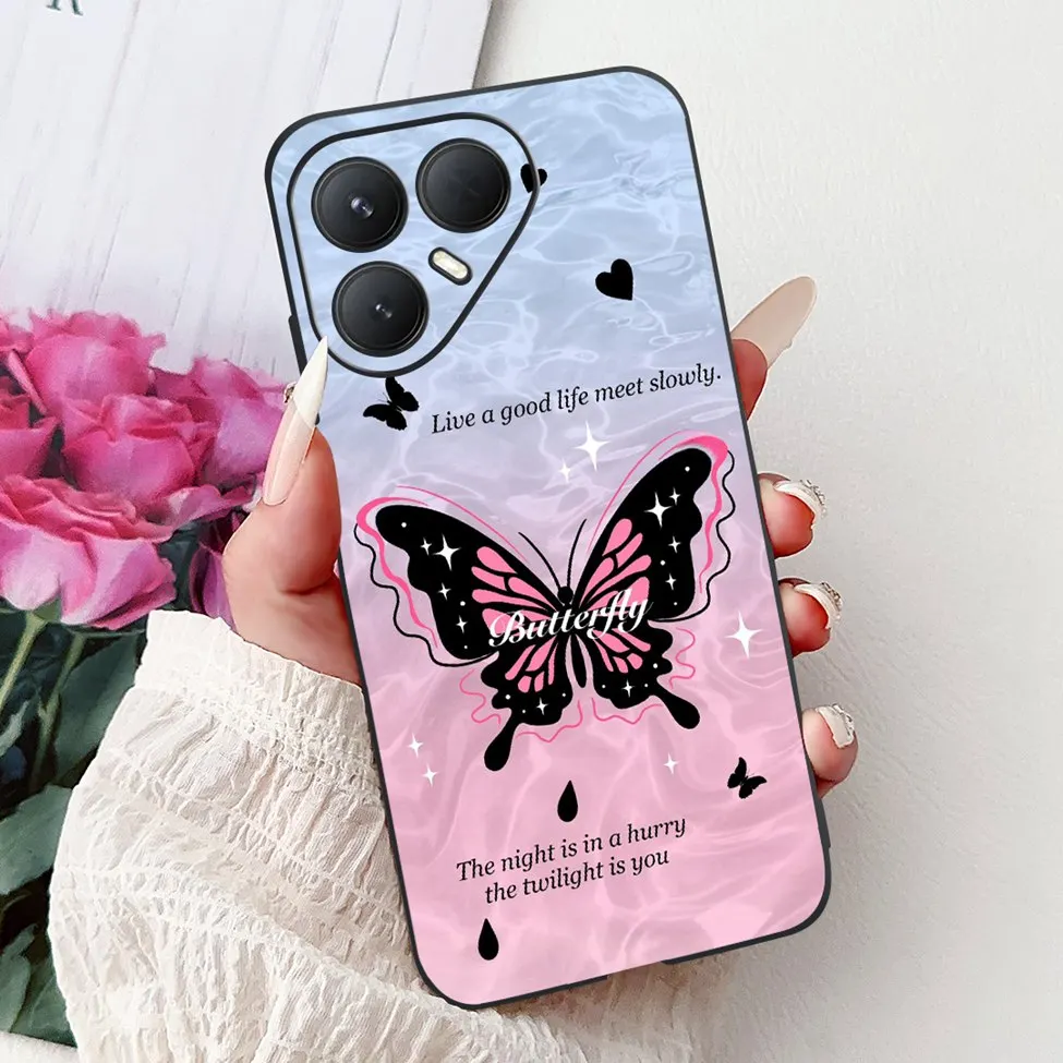 Luxury Butterfly Love & Fashion Flowers Artistic Phone Case Cover Featuring Majestic Lion Design