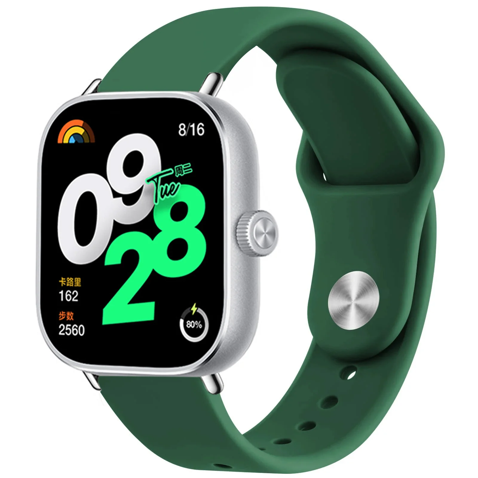 Silicone Sport Replacement Wristband Strap - Universal Fit