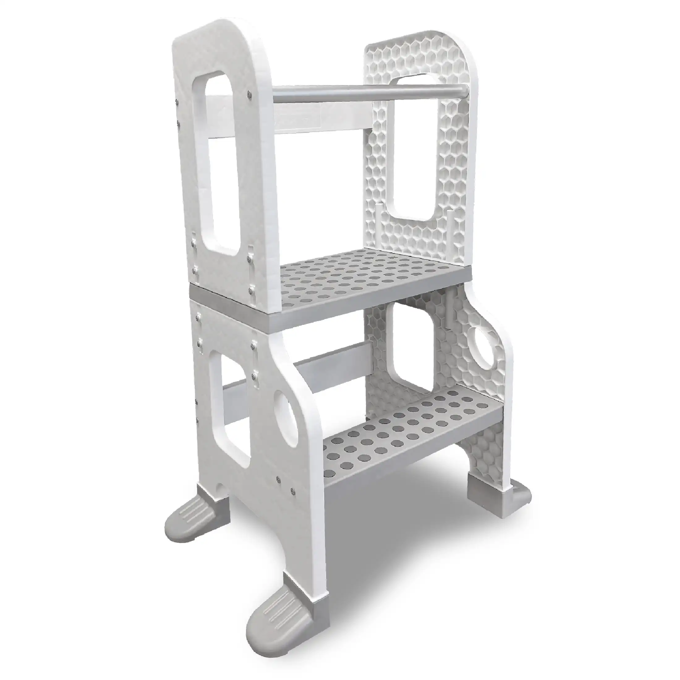 

Kitchen Buddy 2-in-1 Stool for Ages 1-3 safe up to 100 lbs.