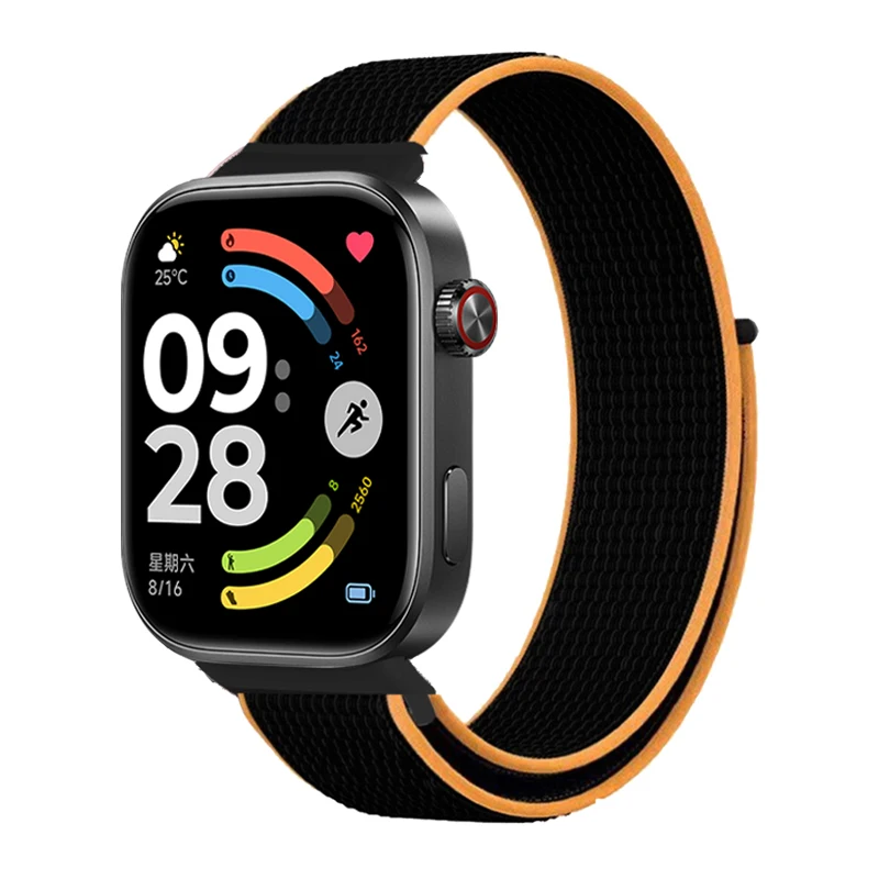 Breathable Sport Nylon Loop Strap for Smartwatch Replacement Bracelet