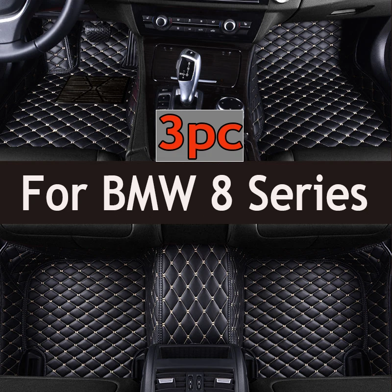 

Leather Car Floor Mats For BMW 8 Series Gran Coupe G16 2019 2020 2021 2022 2023 4 Door Waterproof Car Accessories Interior Part