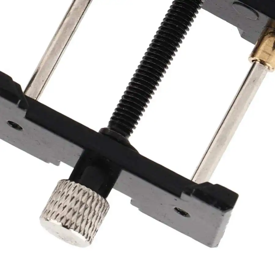 Support De Mouvement Pour Montre 2 Pièces - Base En Plastique Et Pince Multifonction - Réparation Et Remplacement De Piles - Outil Horloger Bijouterie - 9