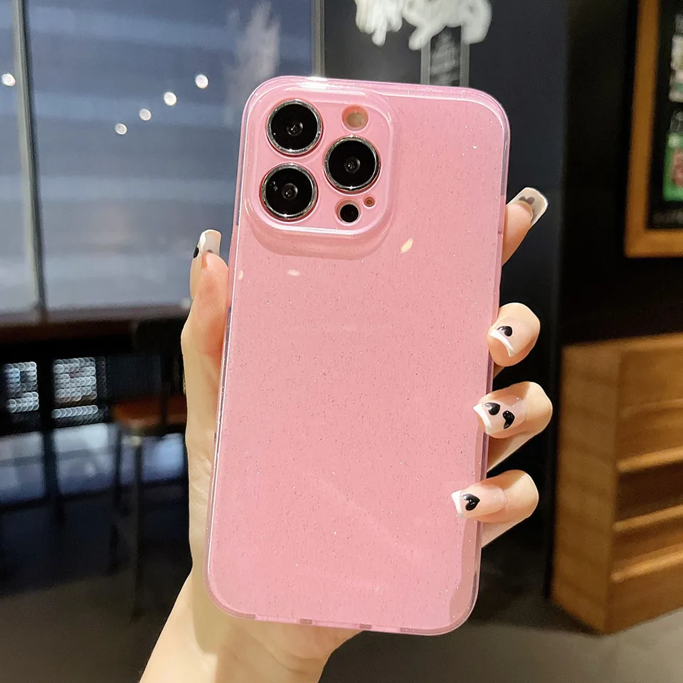 Hython For IPhone 16 Plus Case Clear Magnetic Glitter Phone Cases [Compatible With MagSafe] Full Camera Lens Protector Slim Gradient Sparkle Luxury Plating Shockproof Protective Cover Women, Purple - View #5