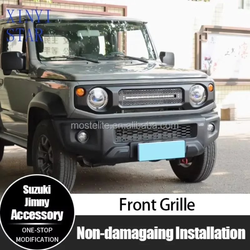 Jb74 Radiator Nieuw in 2025, Grille Radiator Grille Grille met Licht voor Suzuki ...