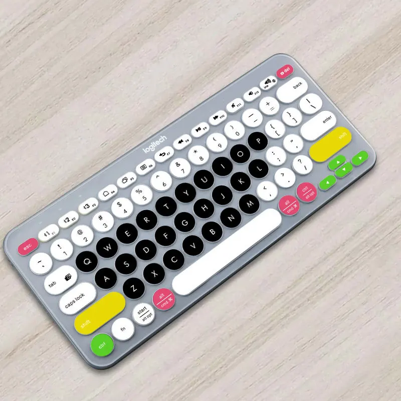 keyboard cover keyboard silicone cover ultra thin silicone laptop keyboard cover skin protector for Logitech K380 keyboard