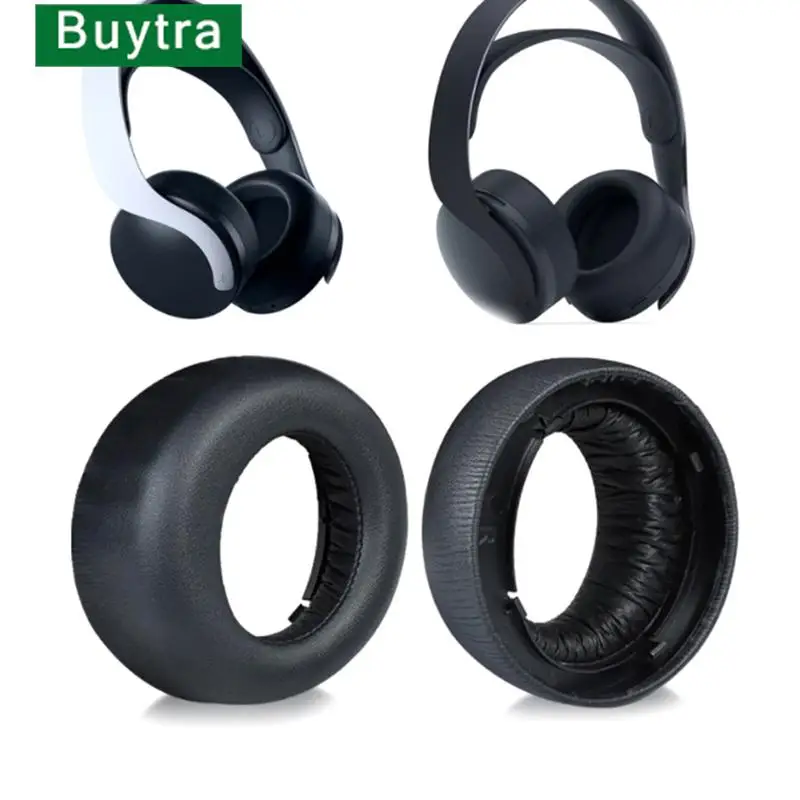 1 Paio Di Auricolari In Pelle Pu Memory Foam Cuscinetti Per Le Orecchie Cuscini Cover Per Sony Ps5 Pulse 3D Headset Cuffie Parti Di Riparazione Di Ric