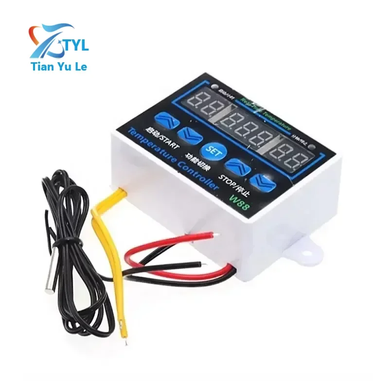 Цифровой фотографический термостат, 12 В/220 В, 10 А, регулятор, термометр для рисования, saelar W88 W1411
