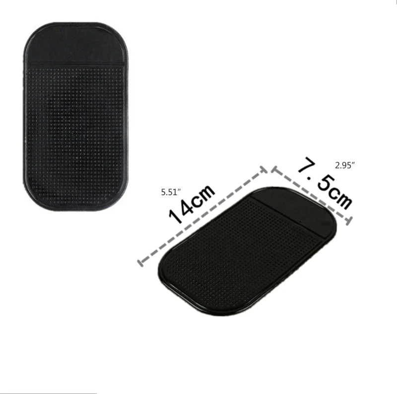14*8 cm Car Dashboard Anti Slip Sticky Mat Holder For Phone Sunglasses Perfume