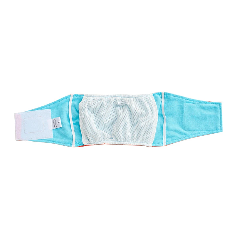 Solid Color Male Dog Diapers Soft Cotton Washable Physiological Panties York Dog Shorts for Small Medium Puppy