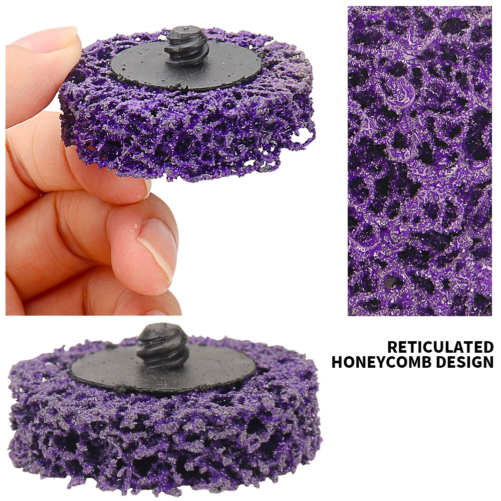 22 stücke Rost Entferner Rad Disc Schleif Winkel Schleifen Rad 50mm Schleifen Disc Polieren Streifen Disc Schleif Räder – Detail 6