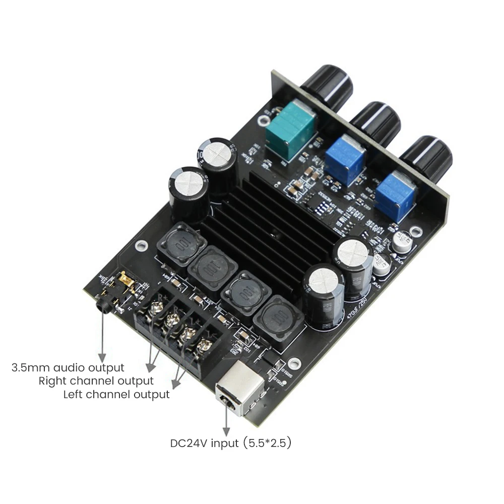 AIYIMA TPA3116 Audio Amplifier Board 100Wx2 Class D Speaker Sound Amplifiers Stereo Home Power Amplificador For Passive Speaker