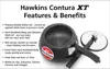 Contura CXT20 Extra Thick Hard Anodised Pressure Cooker for Gas,Induction and Electric Stoves, 2 litres, Black 3