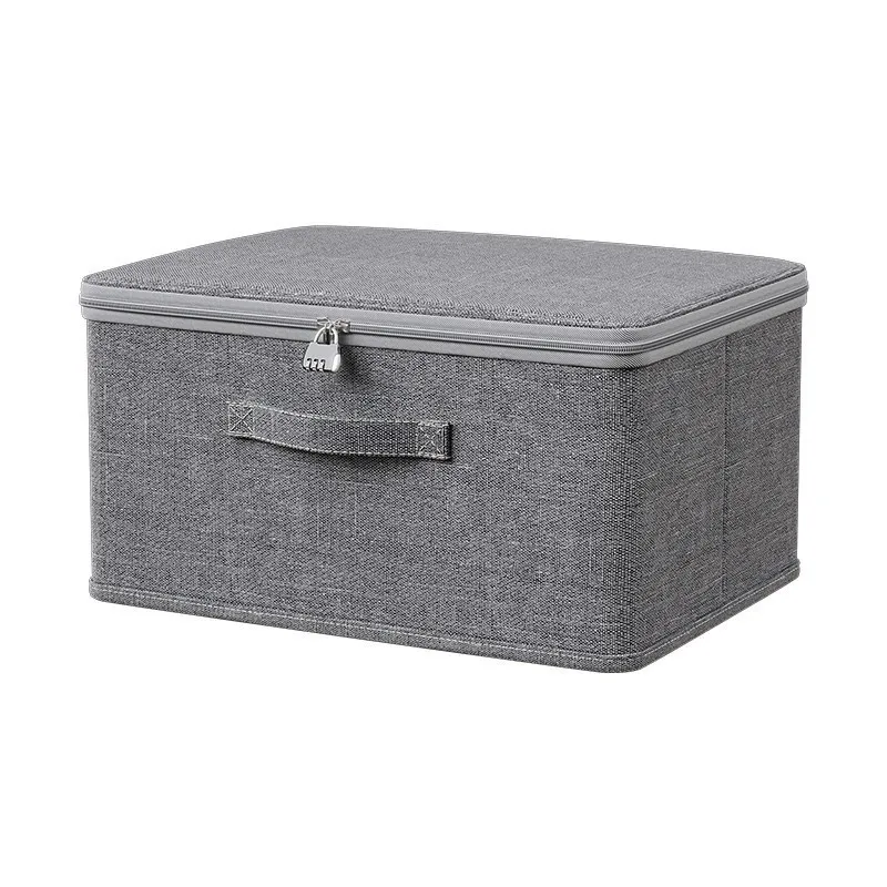 Foldable Fabric Storage Box Multi-Purpose Closet Organizer for Clothes Office Supplies Storage Trunks for Home Organization 6