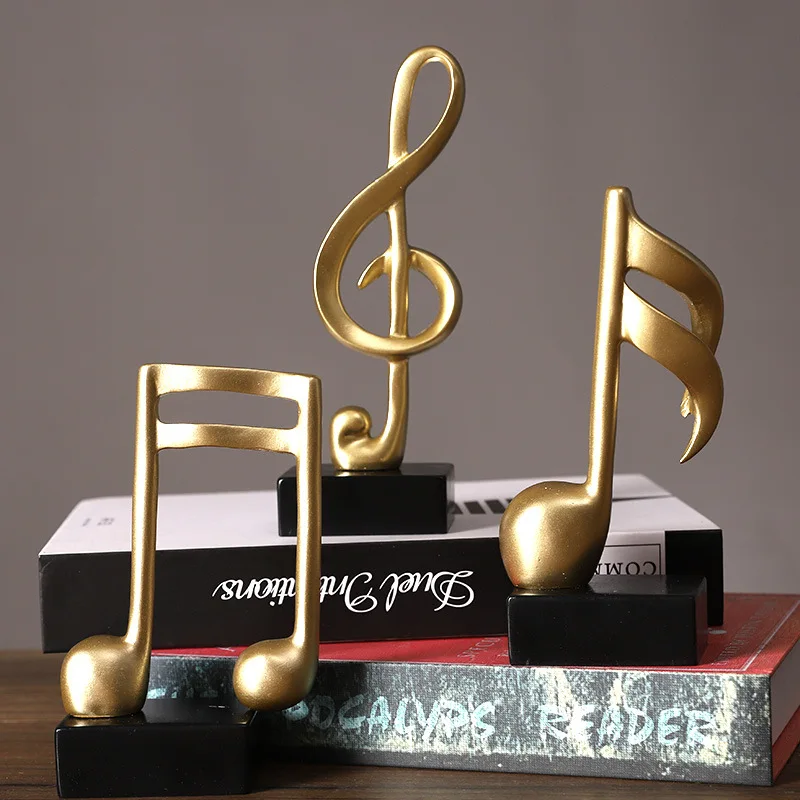 Mini Musical Note Model Figure Resin Craft Desktop Simple Style Piano Ornament Home Living Room Wine Cabinet Creative Art Model nordic home living room wine cabinet decoration ornament bookshelf tv cabinet storage rack porch resin desktop figure furnishing