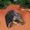 Creative Reptile Terrarium Turtle Accessories Basking Platform Rest Cave Resin Climb Toy Aquarium Decoration Decor Crawling Pets 6
