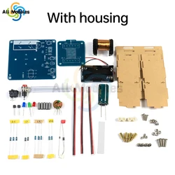 DIY Electronics Kit: Magnetic Transmitter Shooting Game with Mini Voltage Converter (With Shell)