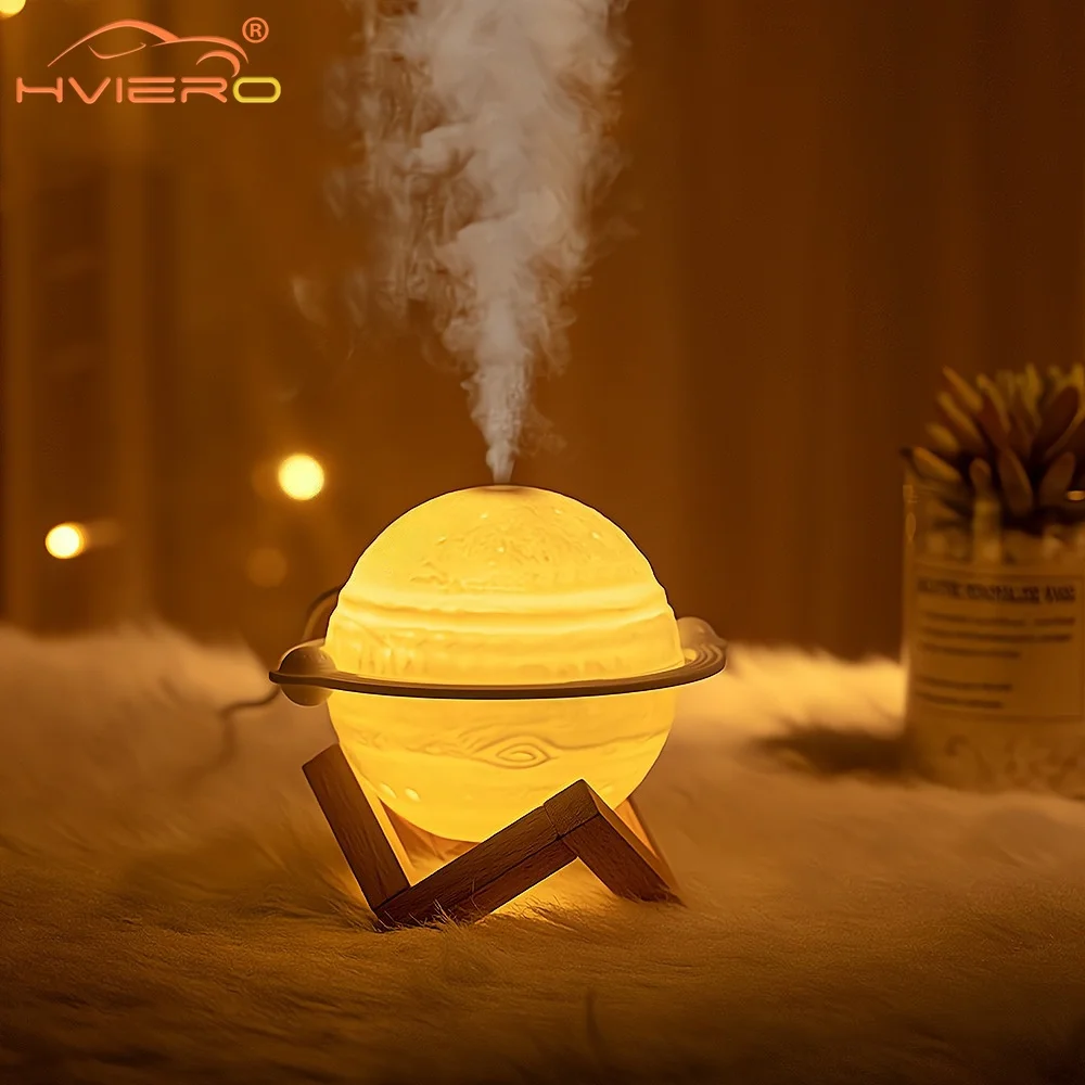 330ml Creative Planet Humidifier atomizing Heavy Fog Household Nightlight Air Atomizer Portable USB air Ultrasonic Aromatherapy
