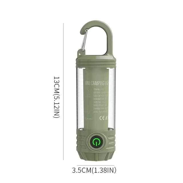 Multi Functional Outdoor LED Outdoor Camping Lights Rechargeable Flashlights Portable Night Lights Waterproof Travel Tent Light 6