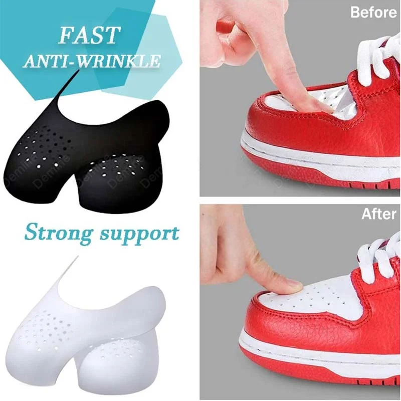 10 Pairs Anti-falten Protector für Turnschuhe Zubehör Frauen Aufkleber Schuh Extender Sport Schuhe Dropshipping Stretchers Männer