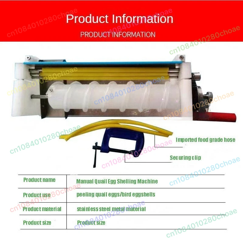 Manual Quail eggs peeling machine Quail eggs automatic peeling machine peeling m
