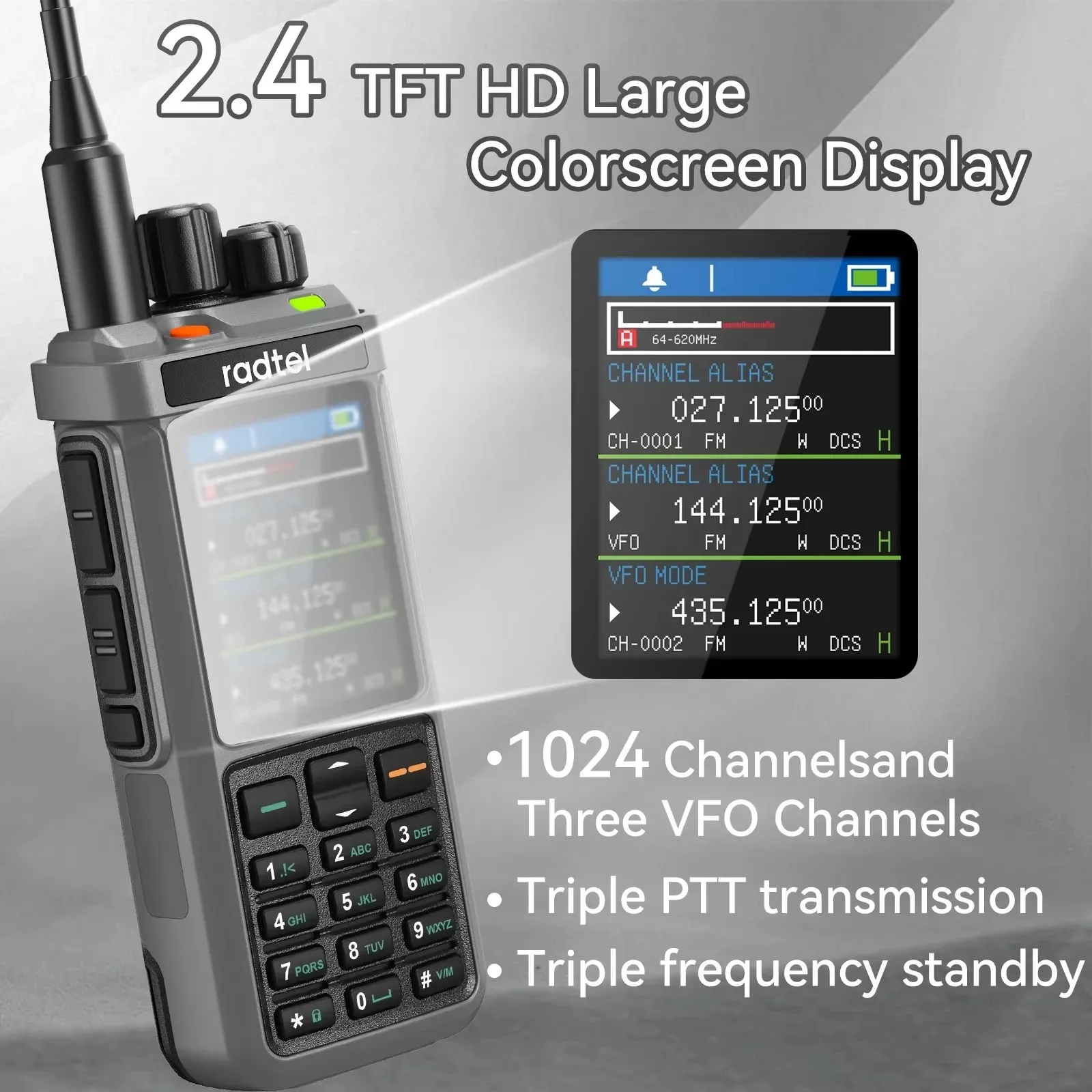 Radtel RT-880G APRS+GPS Ham Radio 2