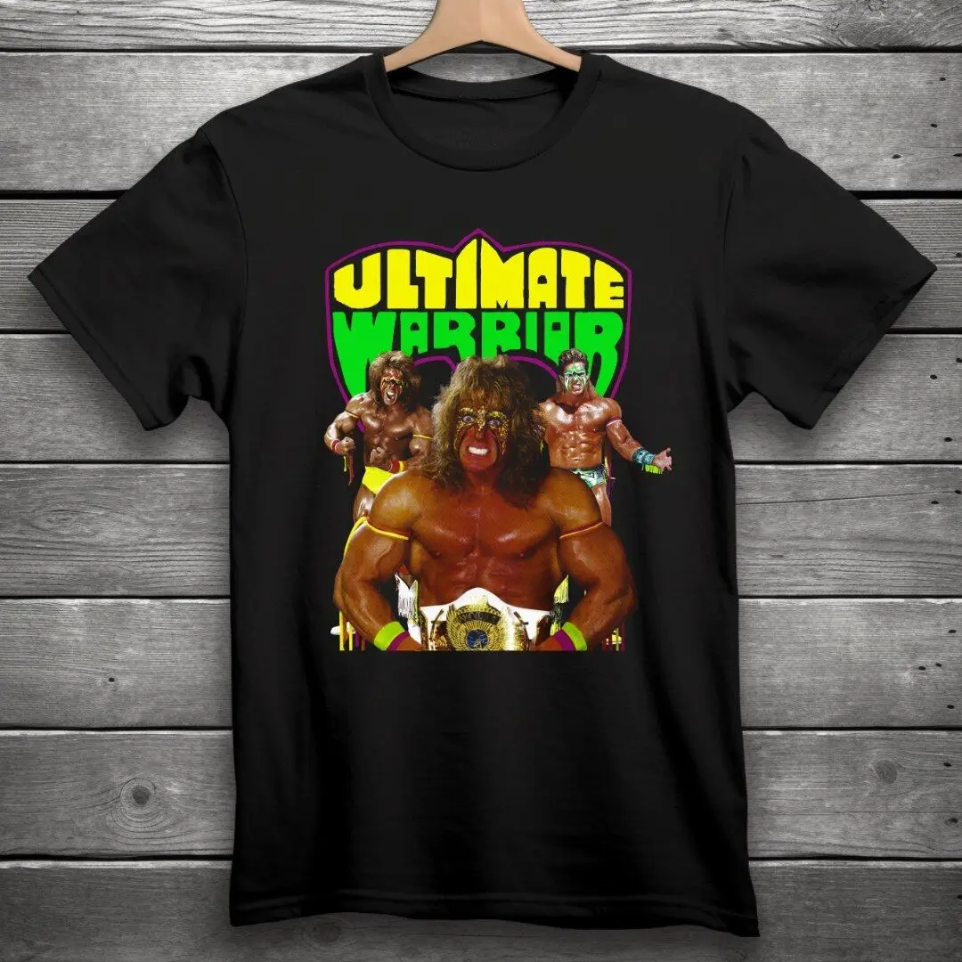 

The Ultimate Warrior Wrestling T-Shirt Black WWE