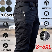 Urban Men's Outdoor Tactical Pants Waterproof Light Work Pants Men Military Casual Pants Sport Thin Trousers Cargo Pants For Man