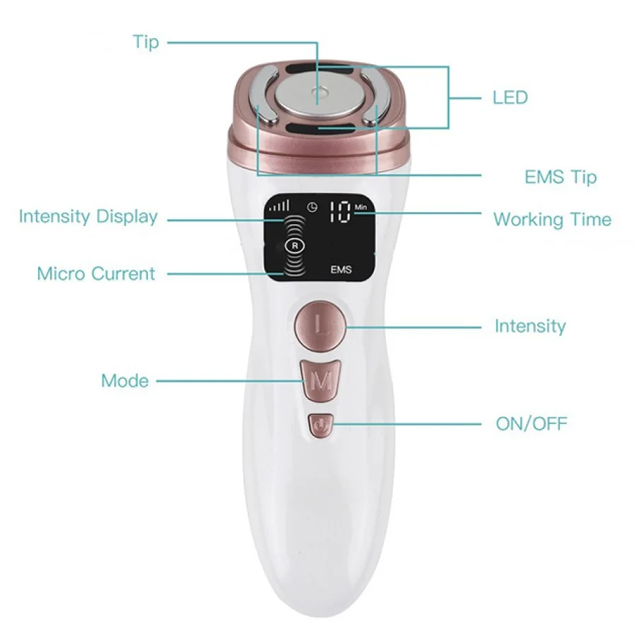 Home Use Face Eye Lifting Wrinkle Removal Wrinkle Slimming Beauty Device 4