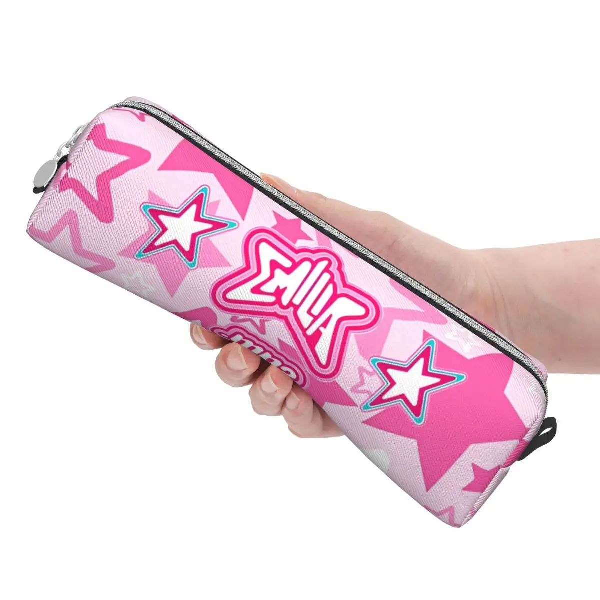 Emilia Mernes Mp3 Pencil Cases Fashion Pen Holder Bag Girl Boy Large Storage Students School Gifts Pencilcases